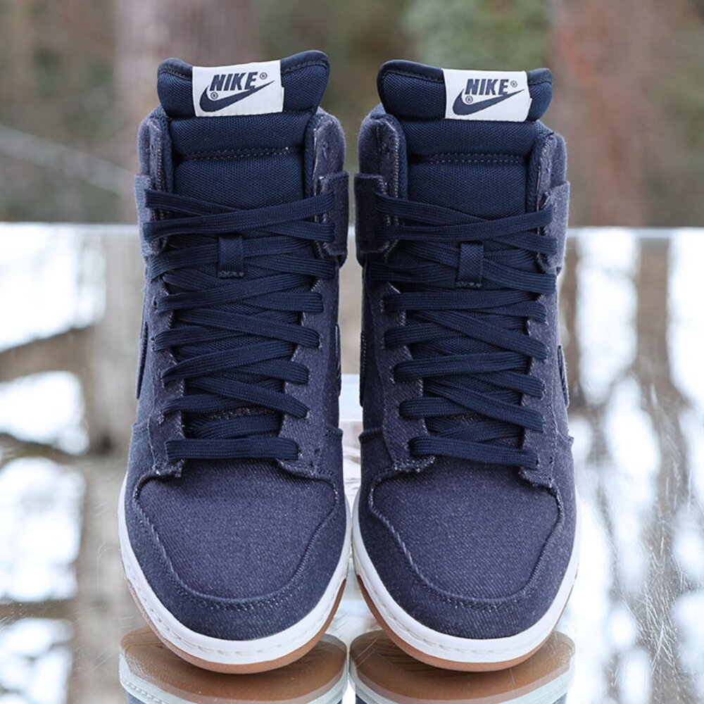 Nike Dunk Sky Hi Denim Blue 2014 - Picture 9 of 14